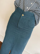 Gigi Skirt - Denim