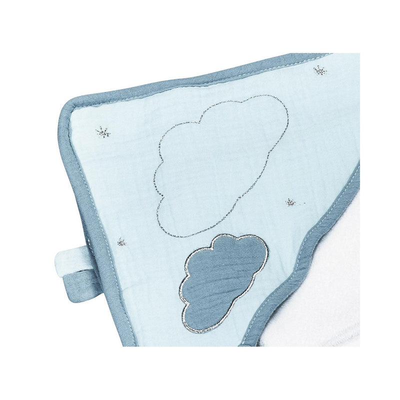 Cape De Bain Et Gant En Coton