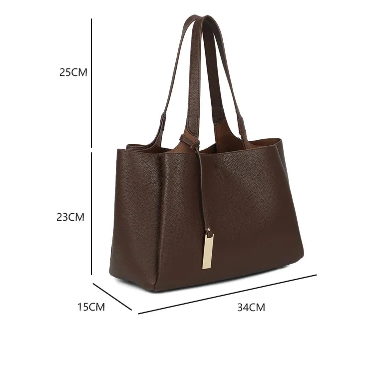 Bolso Shopping Yann - Chocolate