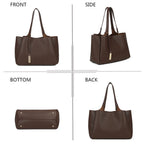 Bolso Shopping Yann - Chocolate