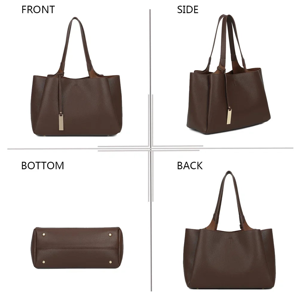 Bolso Shopping Yann - Chocolate
