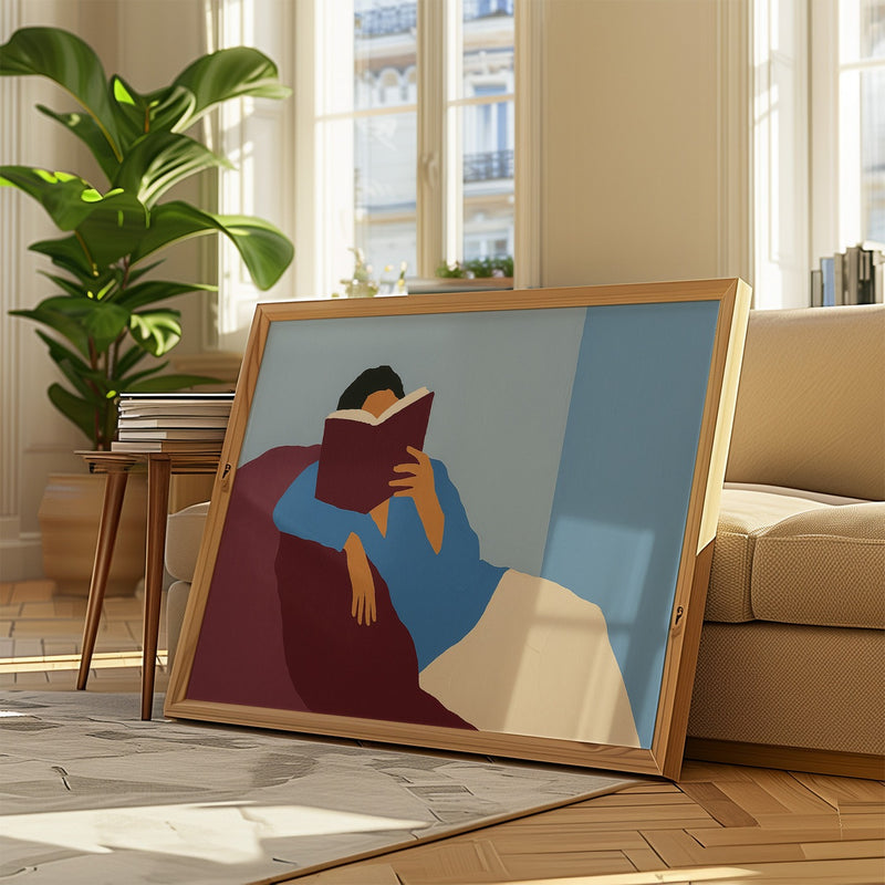 Affiche Reading Woman 3 - Multi