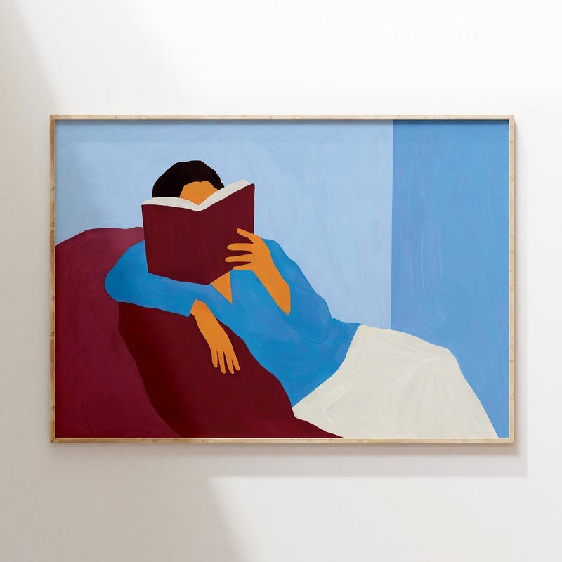 Affiche Reading Woman 3 - Multi