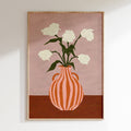 Drawn By Hand - Affiche Flower Vase N5 - Multi