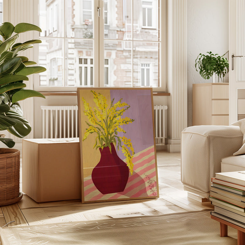 Affiche Flower Vase N7 - Multi