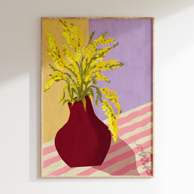 Affiche Flower Vase N7 - Multi