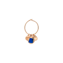 Boucles D'Oreilles Bazaar - Gold Plated Silver & Enamel Pendants - Mini