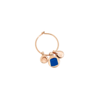 Bazaar Earrings - Gold Plated Silver & Enamel Pendants - Mini