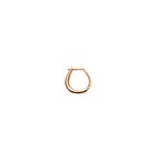 Boucle d’oreille Vague - Or Rose 9K