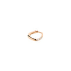 Boucle d’oreille Vague - Or Rose 9K