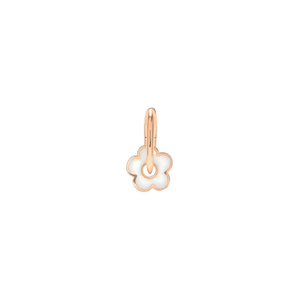 Boucle d’oreille Fleur - Or Rose 9K