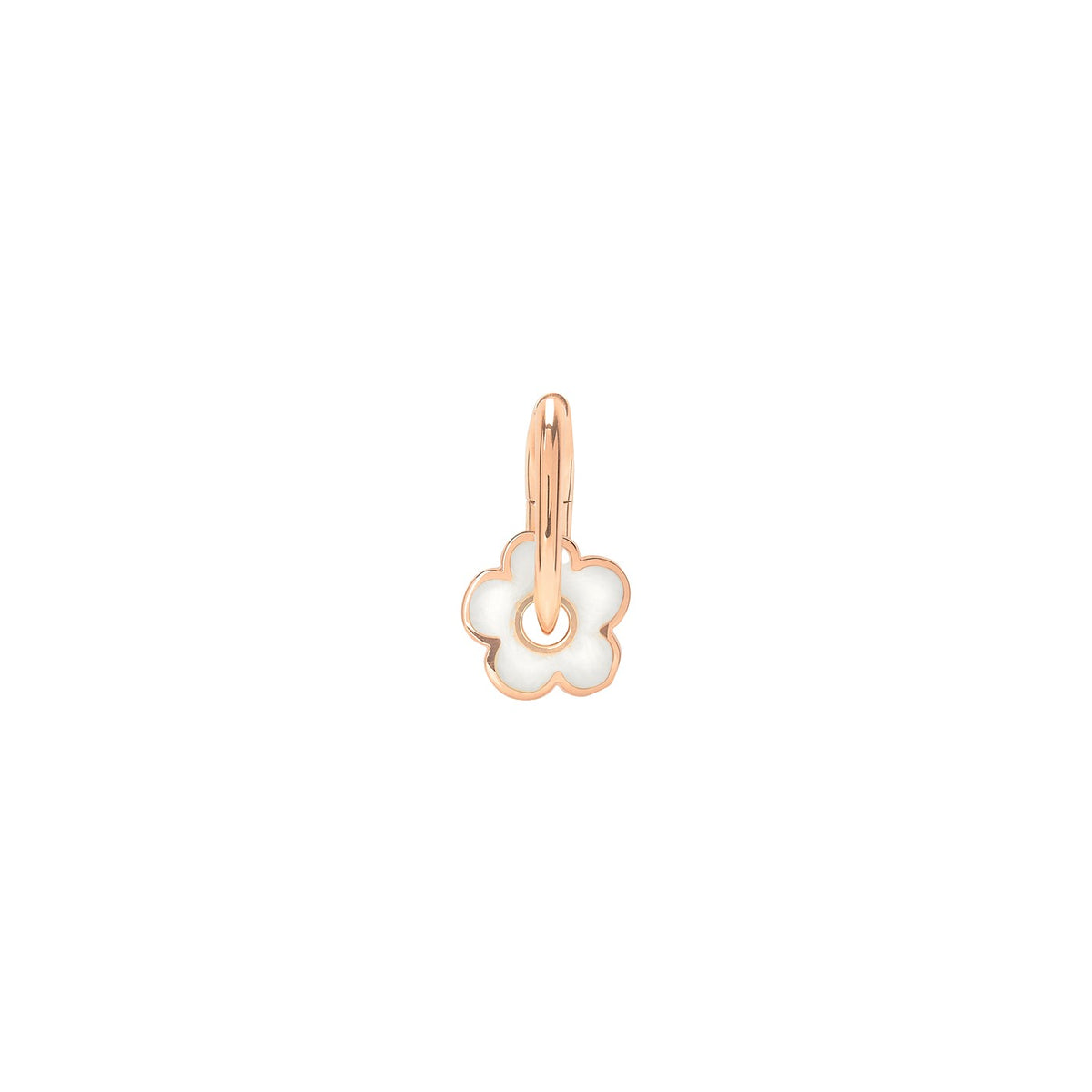 Boucle d’oreille Fleur - Or Rose 9K