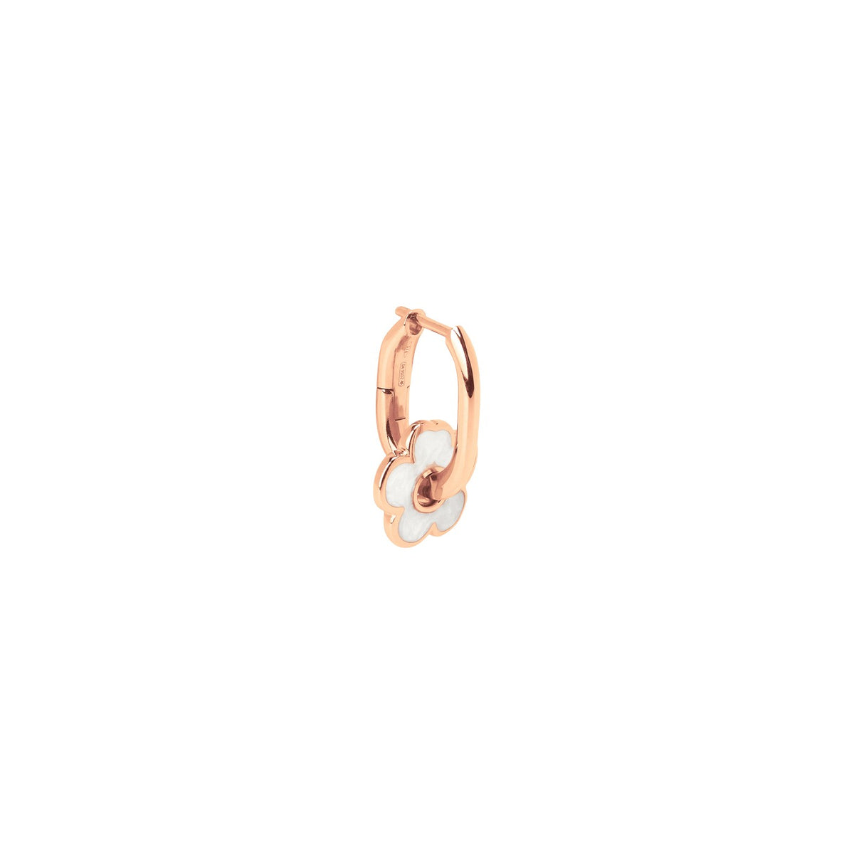 Boucle d’oreille Fleur - Or Rose 9K