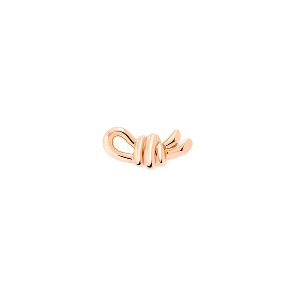 Boucle d’oreille Puce Nodo - Or Rose 9K