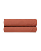 Lenzuolo con Angoli - Lino - Terracotta