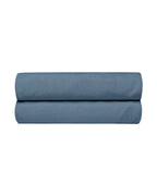 Drap Housse - Lin - Bleu Horizon