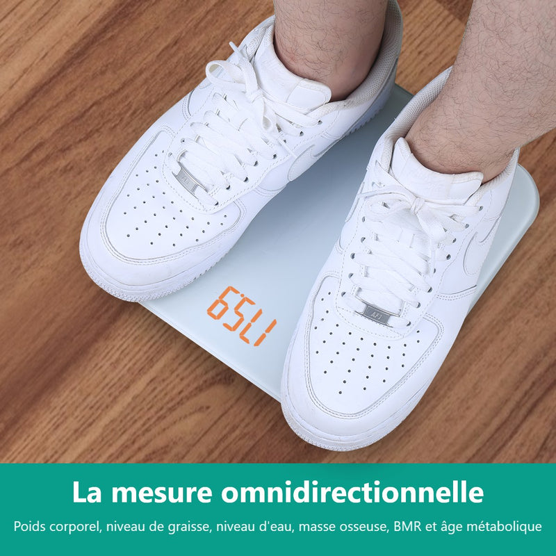 Balance Numertique Bluetooth - Blanc - Mixte