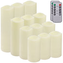 Bougies Led Effet Flamme - Blanc - Mixte