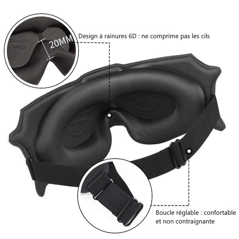 Antifaz para dormir antiluz 3D
