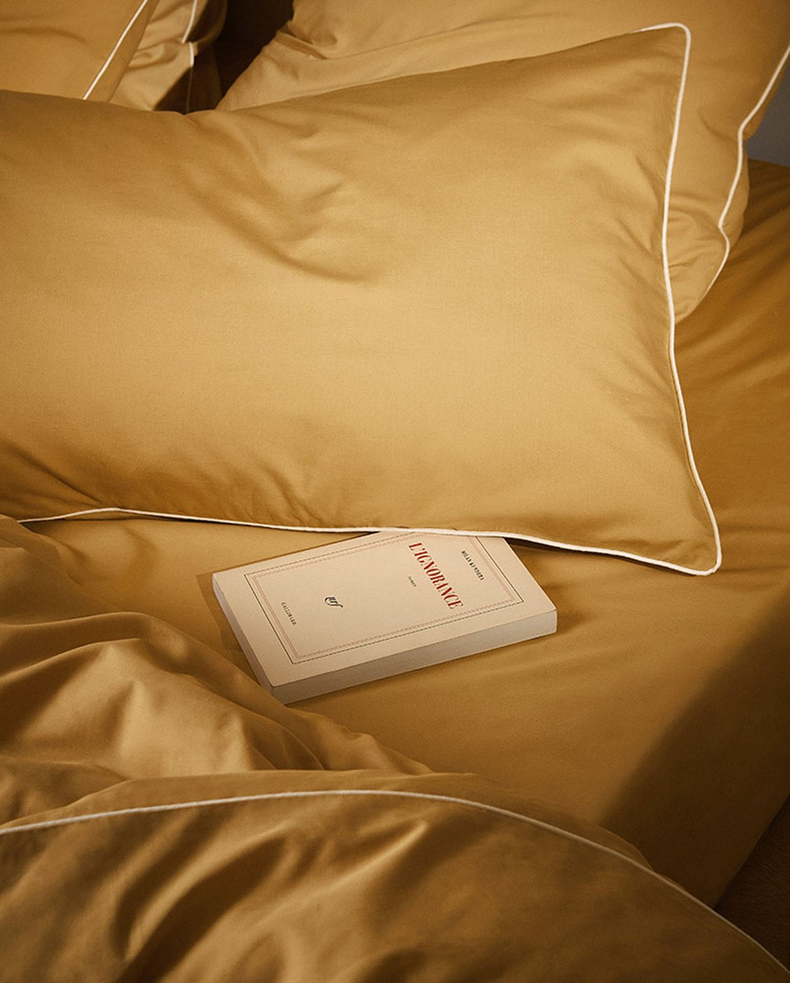 Drap Housse - Percale De Coton - Ocre