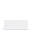 Drap Housse Percale De Coton - Blanc