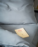 Drap Housse - Percale De Coton - Gris