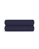 Drap Housse Percale De Coton - Bleu Nuit