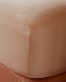 Drap Housse Percale De Coton - Nude