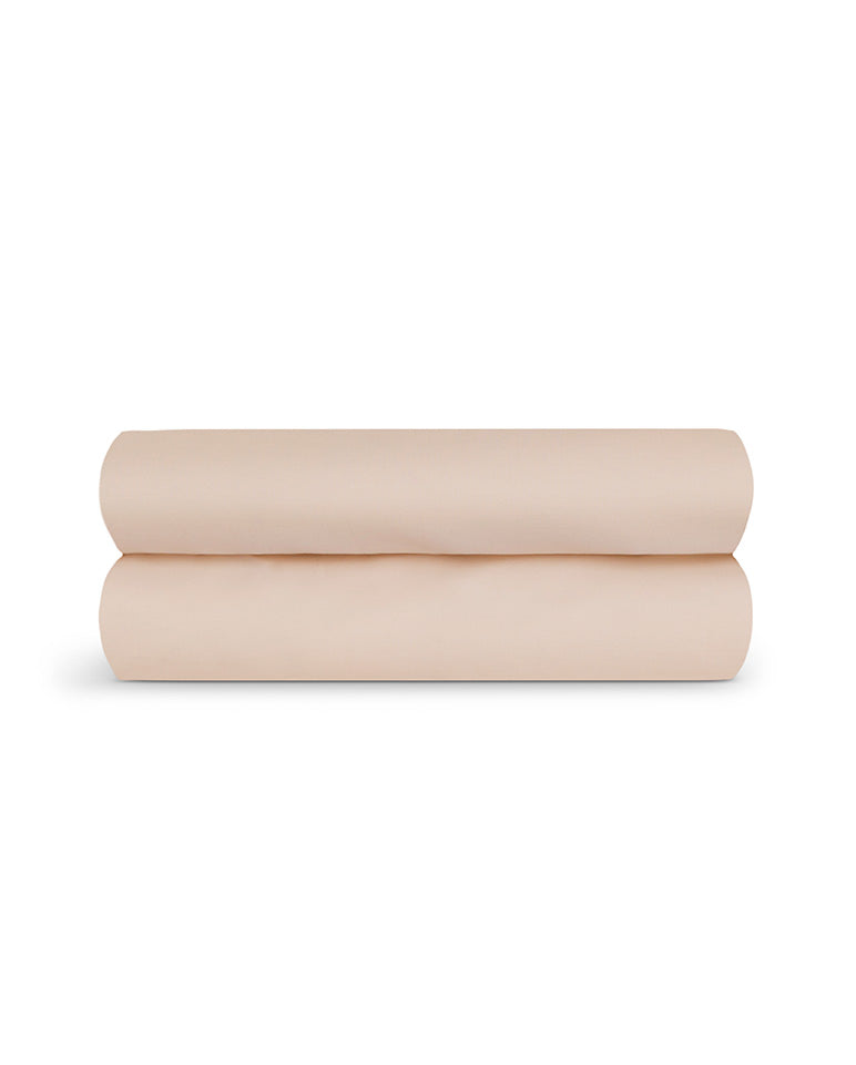 Drap Housse Percale De Coton - Nude