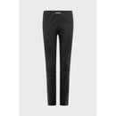 Nina Leather Trousers - Navy