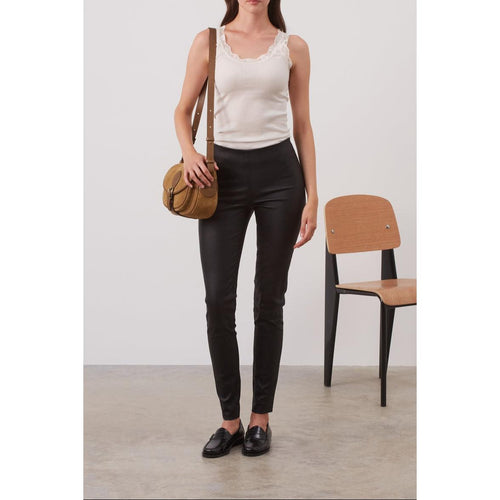 Pantalon Cuir Nina - Noir
