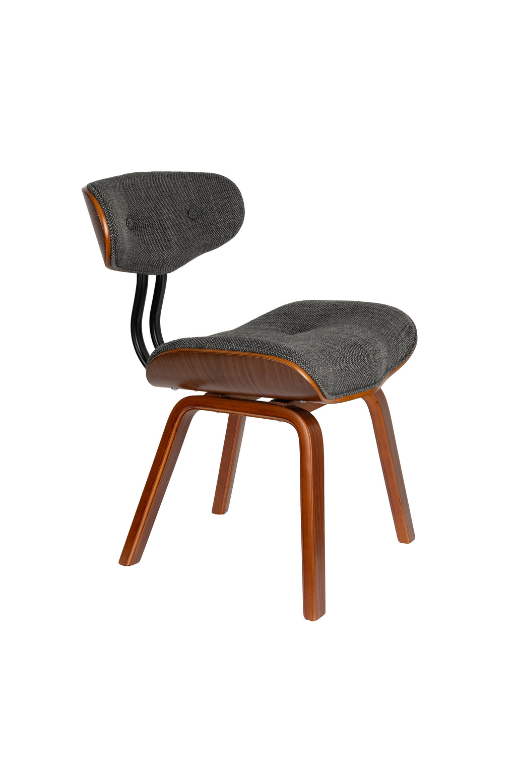 Blackwood - Chair - Bent poplar wood - Gray
