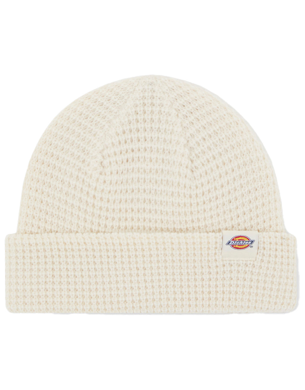 Woodworth Waffle-Knit Beanie - Ecru - Unisex