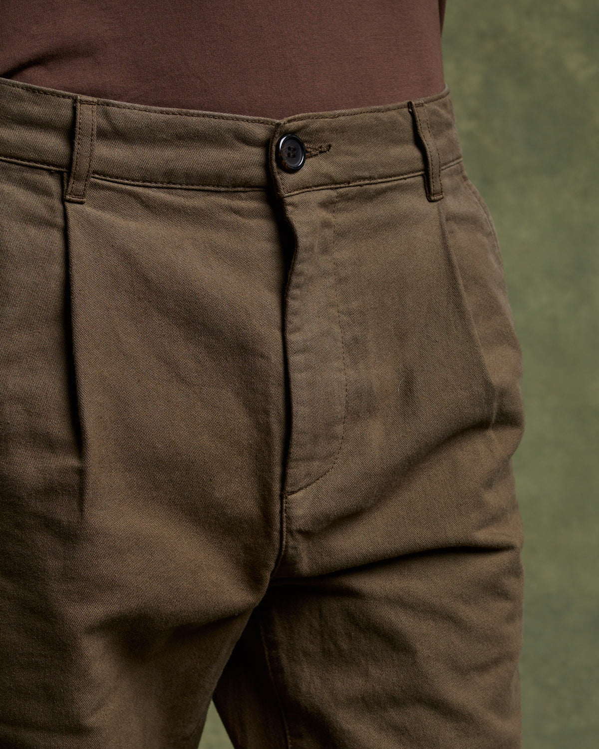 Pantalon Casual Diego Twill - Vert Jeep