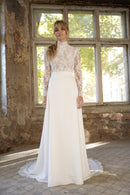 Robe Longue Ingrid - Blanc de soie