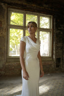 Robe Longue Philippa - Blanc Soie