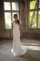 Robe Longue Philippa - Blanc Soie