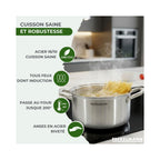 Faitout En Inox 18/10 Triply Fackelmann Vita3 - Inox