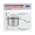 Olla De Acero Inoxidable Elo Citrin - Gris