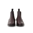 Bottines Jason - Cuir De Veau Lisse Bordeaux