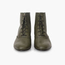 Bottines Ines - Cuir De Veau Lisse - Vert