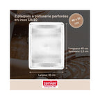 Lot De 2 Plaques À Pâtisserie Perforées En Inox Zenker Special Cooking - Aluminium