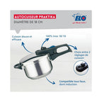 Autocuiseur Elo Praktika - Noir/Inox