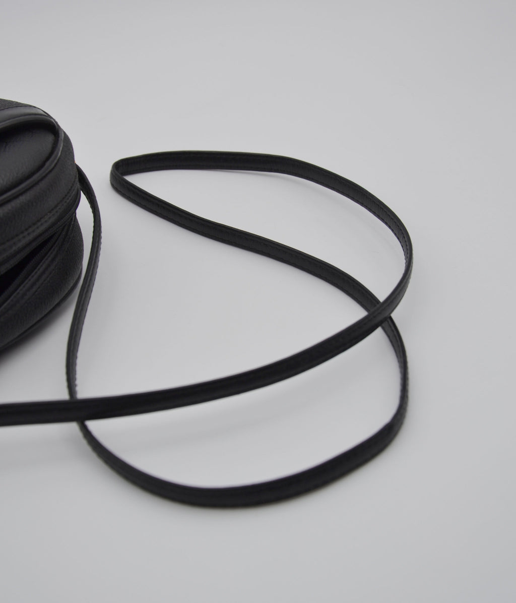 Sac Dior Vintage Cuir Noir Crossbody