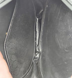 Sac Dior Vintage Cuir Noir Crossbody