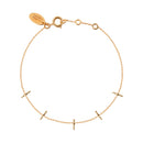 Bracelet Disco Doré