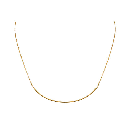 Collier Disco Doré