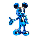 Mickey Welcome Galaxy - 30 Cm - Bleu & Or