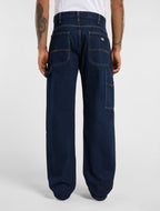 Vaqueros de trabajo Utility Relaxed - Azul índigo lavado - Hombre