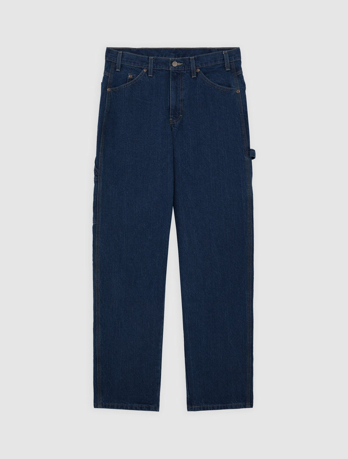 Vaqueros de trabajo Utility Relaxed - Azul índigo lavado - Hombre